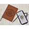 Dental Insignia / Emblem Leather Sketchbook - Small - Single Sided - In Context