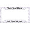 Dental Insignia / Emblem License Plate Frame - Style A