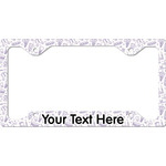 Dental Insignia / Emblem License Plate Frame - Style C (Personalized)