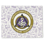 Dental Insignia / Emblem Single-Sided Linen Placemat - Single (Personalized)