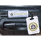 Dental Insignia / Emblem Luggage Wrap & Plastic Rectangular Tag - In Context