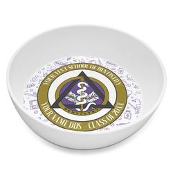 Dental Insignia / Emblem Melamine Bowl - 8 oz (Personalized)