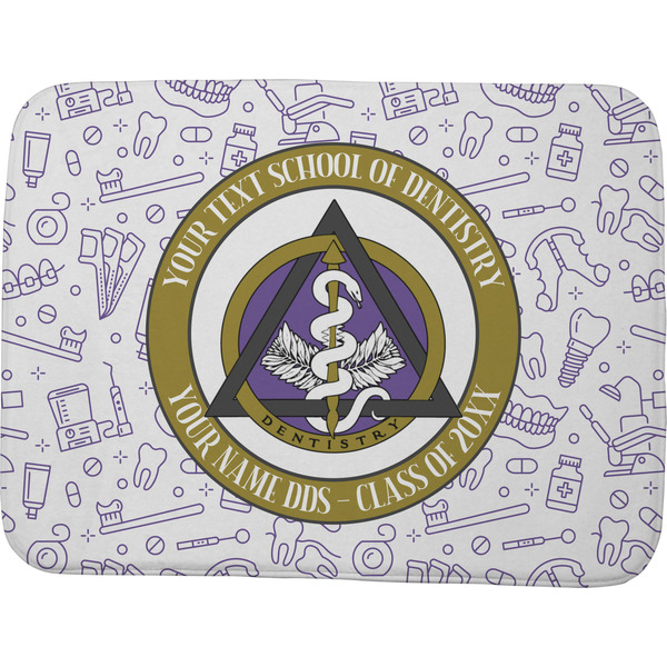 Custom Dental Insignia / Emblem Memory Foam Bath Mat - 48" x 36" (Personalized)