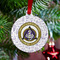 Dental Insignia / Emblem Metal Ball Ornament - Lifestyle