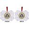 Dental Insignia / Emblem Metal Benilux Ornament - Front and Back (APPROVAL)