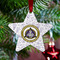 Dental Insignia / Emblem Metal Star Ornament - Lifestyle