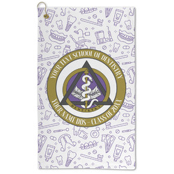 Dental Insignia / Emblem Microfiber Golf Towel - Large (Personalized)