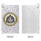 Dental Insignia / Emblem Microfiber Golf Towels - Small - Approval