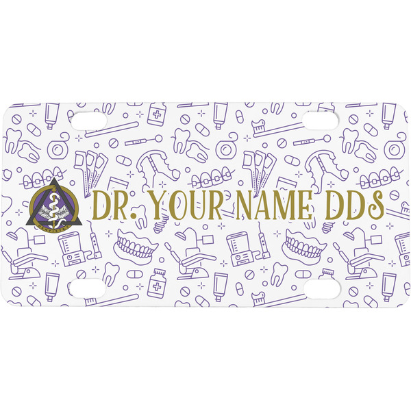 Custom Dental Insignia / Emblem Mini/Bicycle License Plate (Personalized)