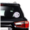 Dental Insignia / Emblem Monogram Car Decal (On Car Window)