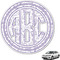 Dental Insignia / Emblem Monogram Car Decal