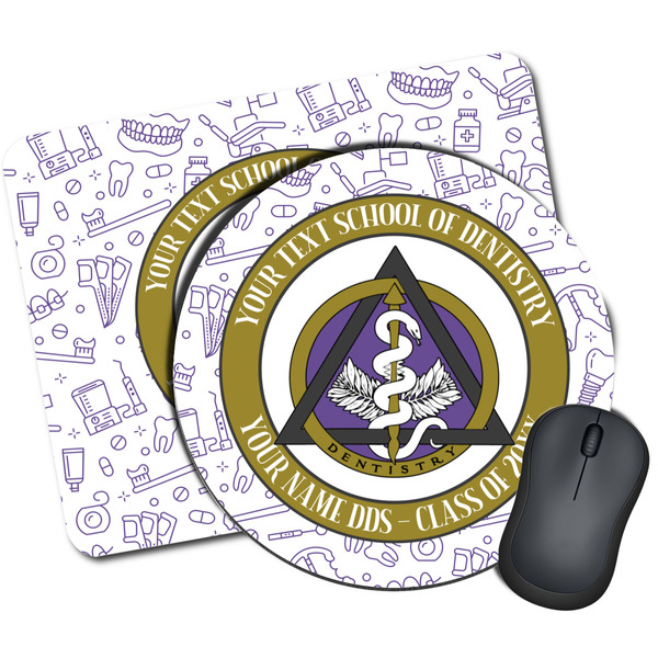 Custom Dental Insignia / Emblem Mouse Pad (Personalized)