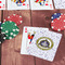 Dental Insignia / Emblem On Table with Poker Chips