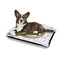 Dental Insignia / Emblem Outdoor Dog Beds - Medium - IN CONTEXT