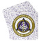 Dental Insignia / Emblem Paper Coasters - Front/Main