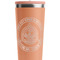 Dental Insignia / Emblem Peach RTIC Everyday Tumbler - 28 oz. - Close Up