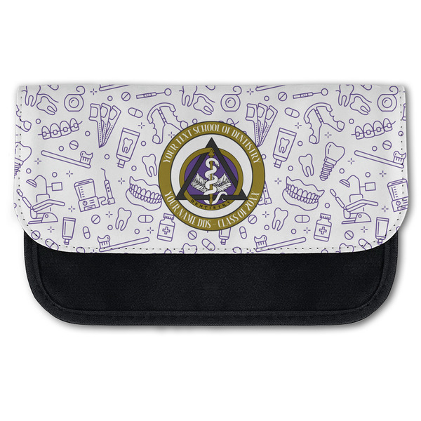 Custom Dental Insignia / Emblem Canvas Pencil Case (Personalized)