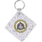 Dental Insignia / Emblem Personalized Diamond Key Chain