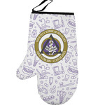 Dental Insignia / Emblem Left Oven Mitt (Personalized)