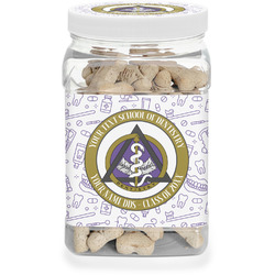 Dental Insignia / Emblem Dog Treat Jar (Personalized)