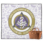 Dental Insignia / Emblem Outdoor Picnic Blanket (Personalized)