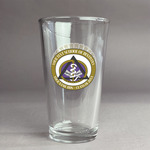 Dental Insignia / Emblem Pint Glass - Full Color Logo (Personalized)