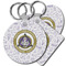 Dental Insignia / Emblem Plastic Keychains