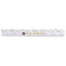 Dental Insignia / Emblem Plastic Ruler - 12" - FRONT