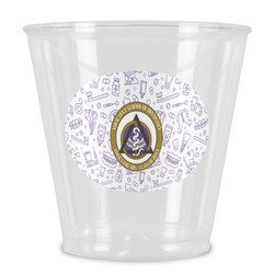 Dental Insignia / Emblem Plastic Shot Glass (Personalized)