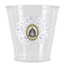 Dental Insignia / Emblem Plastic Shot Glasses - Front/Main