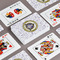 Dental Insignia / Emblem Playing Cards - Front & Back View