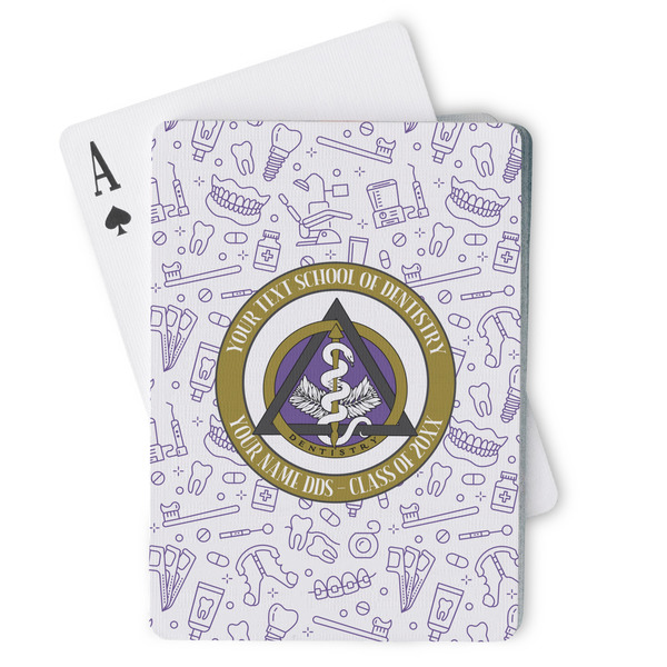 Custom Dental Insignia / Emblem Playing Cards (Personalized)