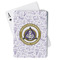 Dental Insignia / Emblem Playing Cards - Front View