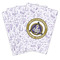 Dental Insignia / Emblem Playing Cards - Hand Back View