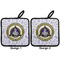 Dental Insignia / Emblem Pot Holders - Set of 2 APPROVAL