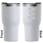 Dental Insignia / Emblem RTIC Tumbler - White - Laser Engraved - Double-Sided (Personalized)