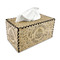 Dental Insignia / Emblem Rectangle Tissue Box Covers - Wood - with tissue