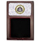 Dental Insignia / Emblem Red Mahogany Sticky Note Holder - Flat