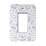 Dental Insignia / Emblem Rocker Style Light Switch Cover - Single Switch