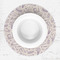 Dental Insignia / Emblem Round Linen Placemats - LIFESTYLE (single)