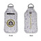 Dental Insignia / Emblem Sanitizer Holder Keychain - Large APPROVAL (Flat)