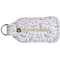 Dental Insignia / Emblem Sanitizer Holder Keychain - Large (Back)