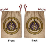 Dental Insignia / Emblem Santa Sack - Double-Sided (Personalized)