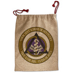 Dental Insignia / Emblem Santa Sack - Single-Sided (Personalized)