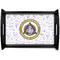 Dental Insignia / Emblem Serving Tray Black Small - Main