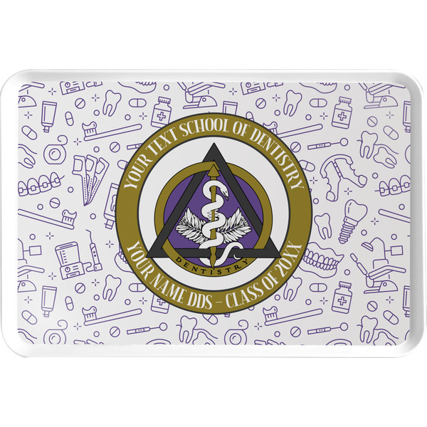 Custom Dental Insignia / Emblem Serving Tray (Personalized)