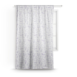 Dental Insignia / Emblem Sheer Curtain