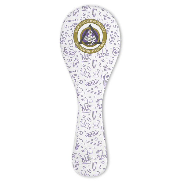 Custom Dental Insignia / Emblem Ceramic Spoon Rest (Personalized)