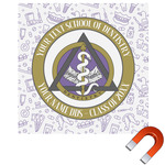 Dental Insignia / Emblem Square Car Magnet - 6" (Personalized)