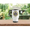 Dental Insignia / Emblem Stainless Steel Travel Mug with Handle Lifestyle White